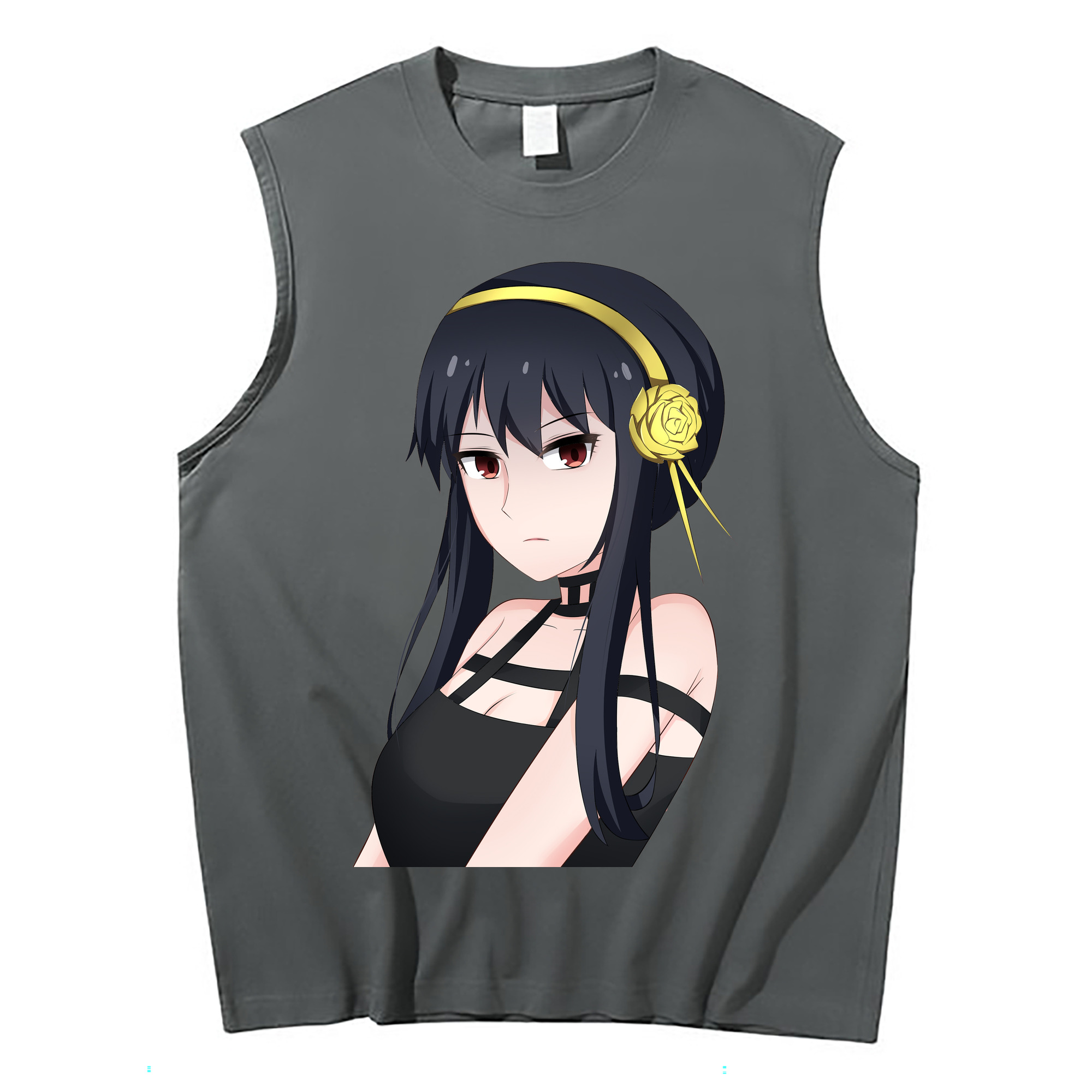 （画像用） SPY×FAMILY间谍家家酒 コットン100％タンクトップ（フロントプリント）